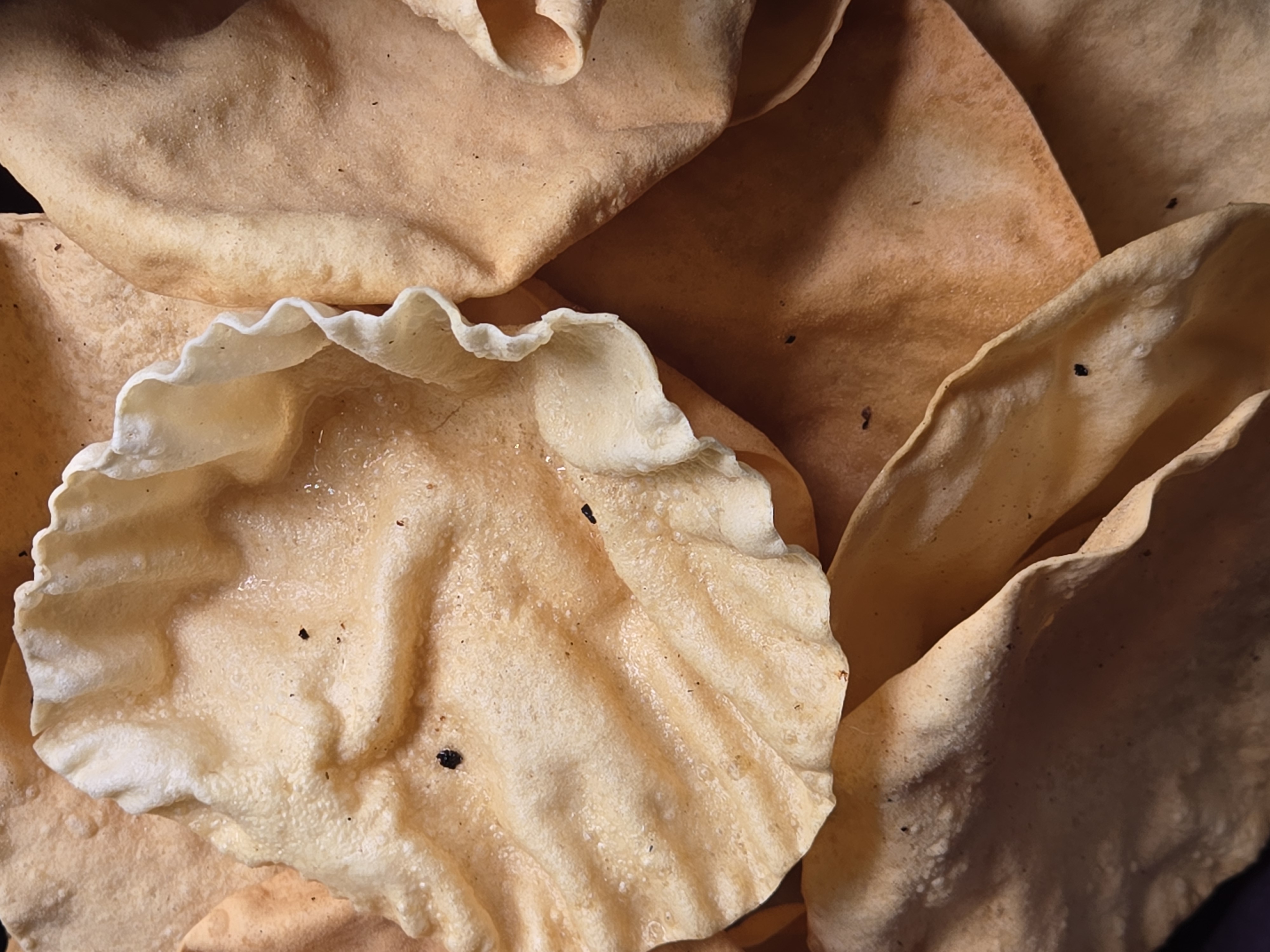 Crispy homemade snacks