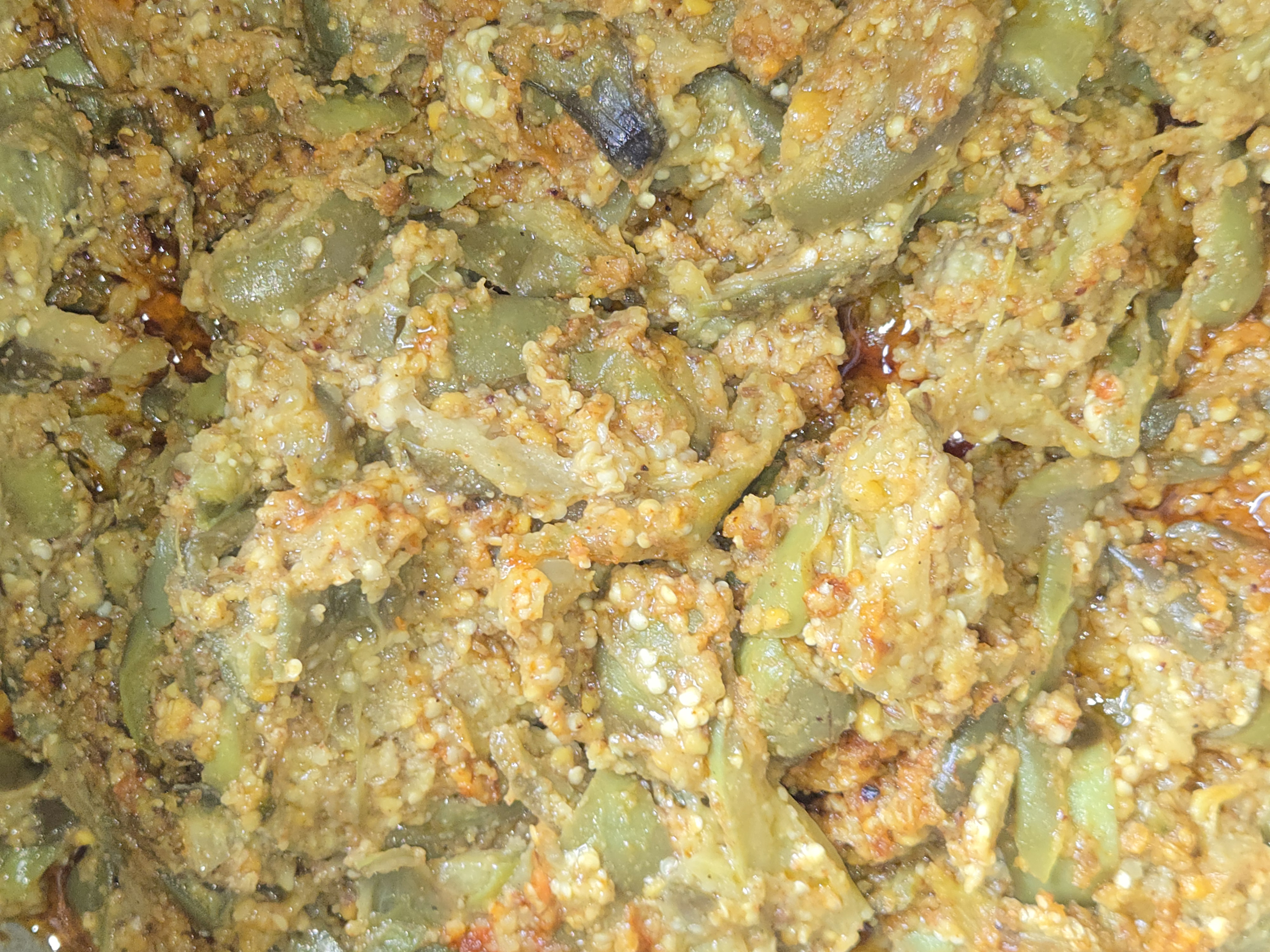 A homemade vegetable curry