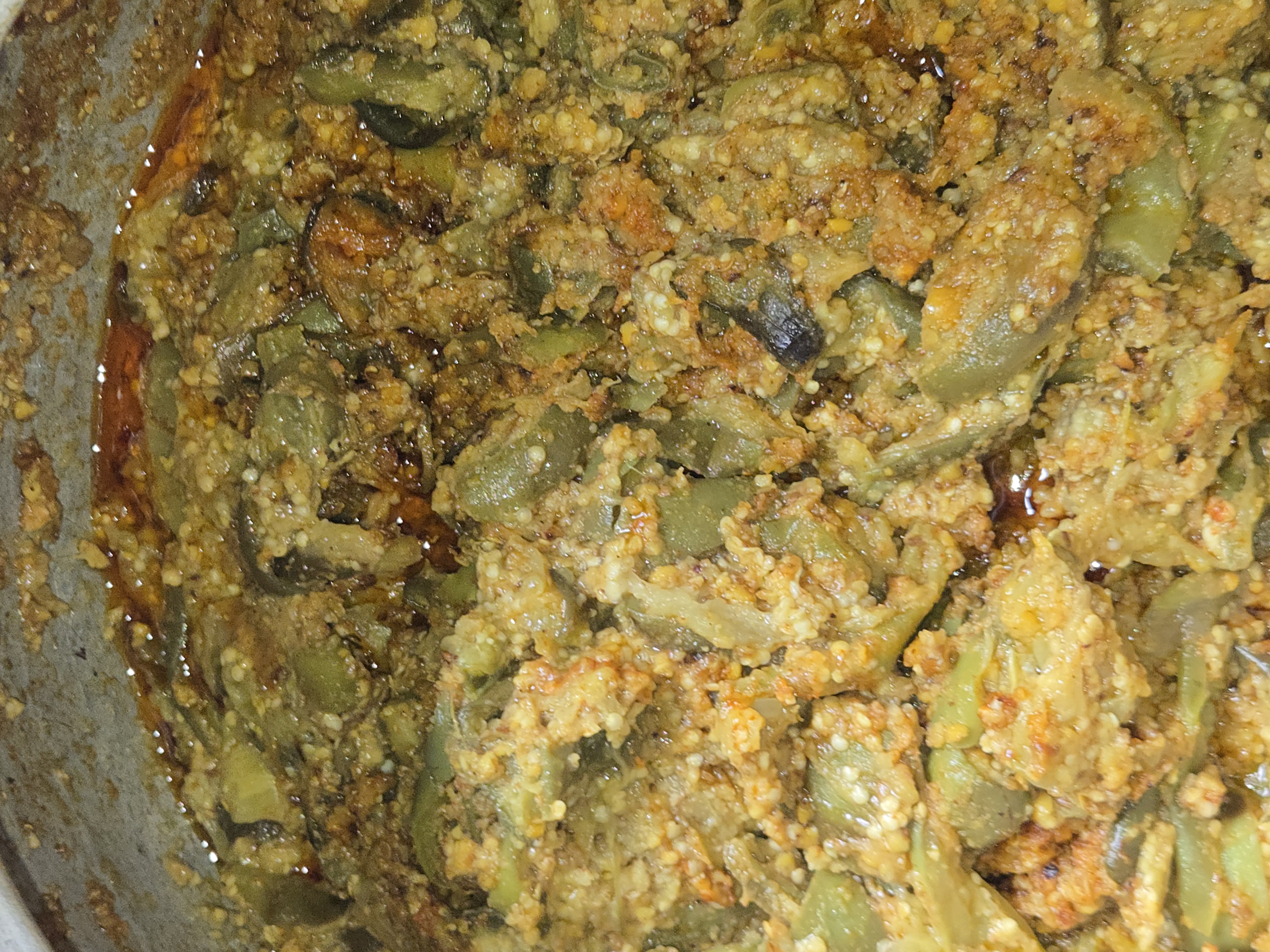 A home-style vegetable preparation